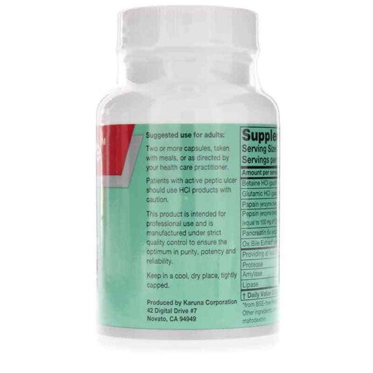 DuoZyme Digestive Enzymes, KRU